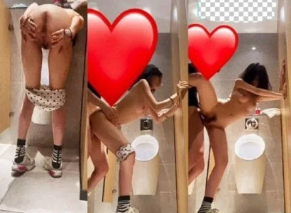 Cả hai vào WC vụng trộm với em người yêu