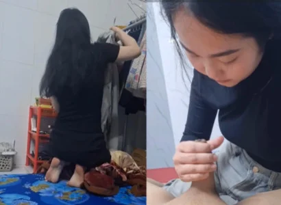 Tôi ghé thăm thằng bạn ốm được thổi kèn miễn phí luôn